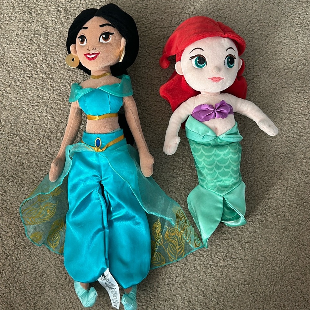 Disney Princess Plush Dolls